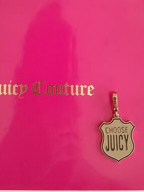 Vintage Juicy Couture Shield Charm